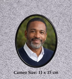 Oval Cameo – 11 × 15 cm [C1115]