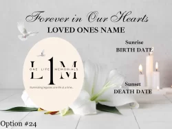 White Lily Tribute (Option #24)