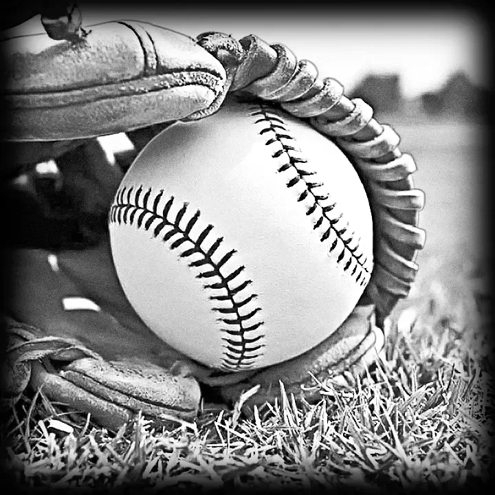 Baseball and Glove Memorial Artwork [ART-5002]