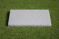 Single Flat Gray Granite Marker (15702)